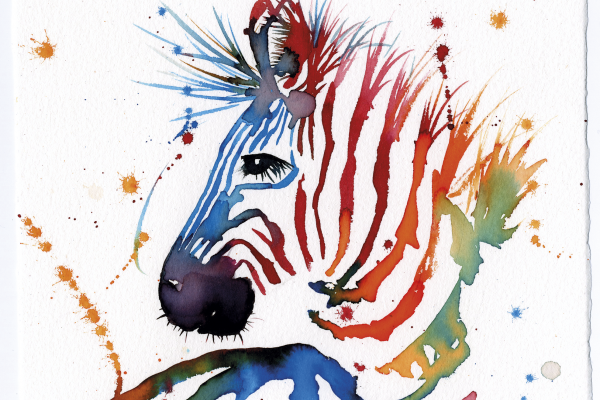 UNUSUAL ZEBRA n°3